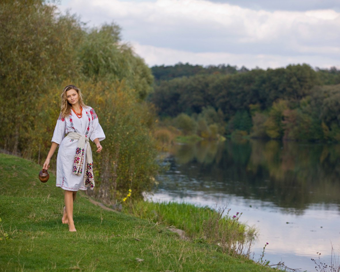 Nude girl Slavic women in Budapest